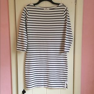 Vineyard Vines Cotton Striped Knit Dress